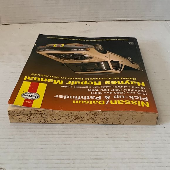 Haynes 72030 Nissan/Datsun Pick-Up & Pathfinder Repair Manual - Picture 12 of 14